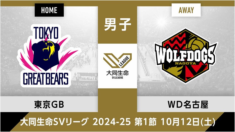 東京グレートベアーズvs.ウルフドッグス名古屋