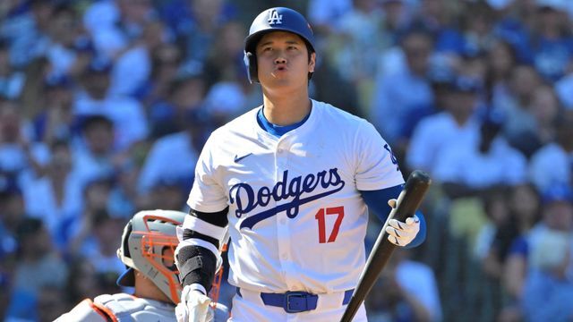 ドジャースの大谷翔平選手（写真：USA TODAY Sports/ロイター/アフロ)