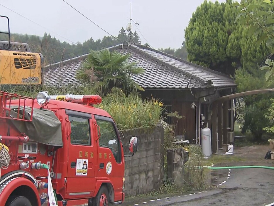 火事があった住宅 三重県名張市