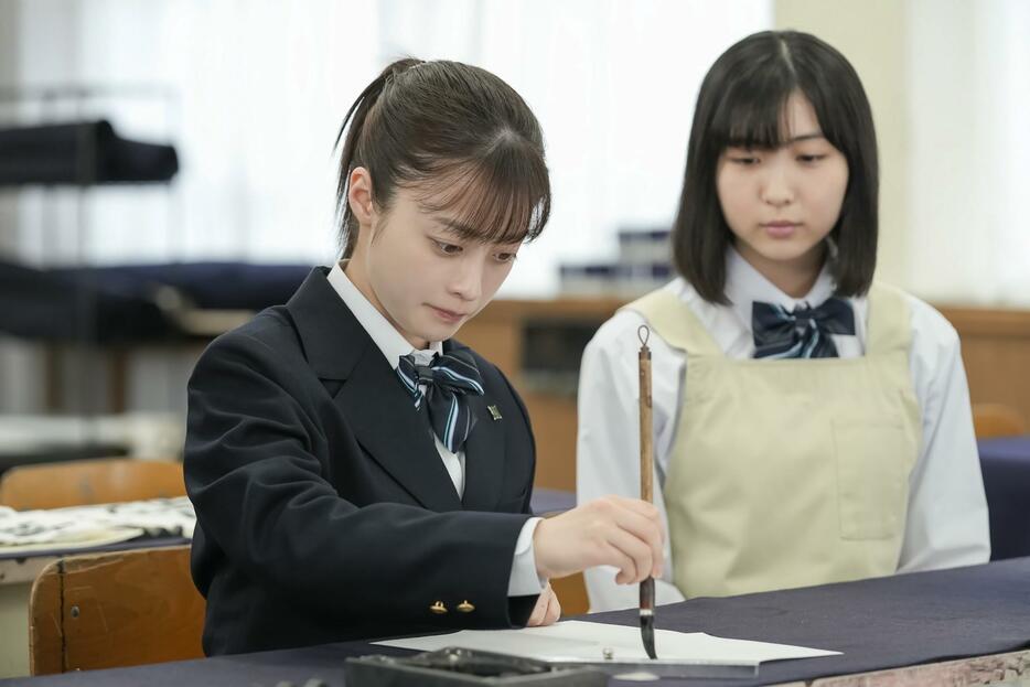 NHK連続テレビ小説「おむすび」第3回の一場面 （C）NHK