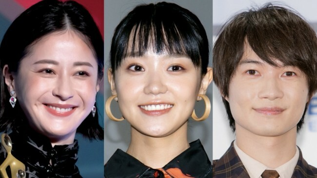 （左から）松本若菜、奈緒、神木隆之介