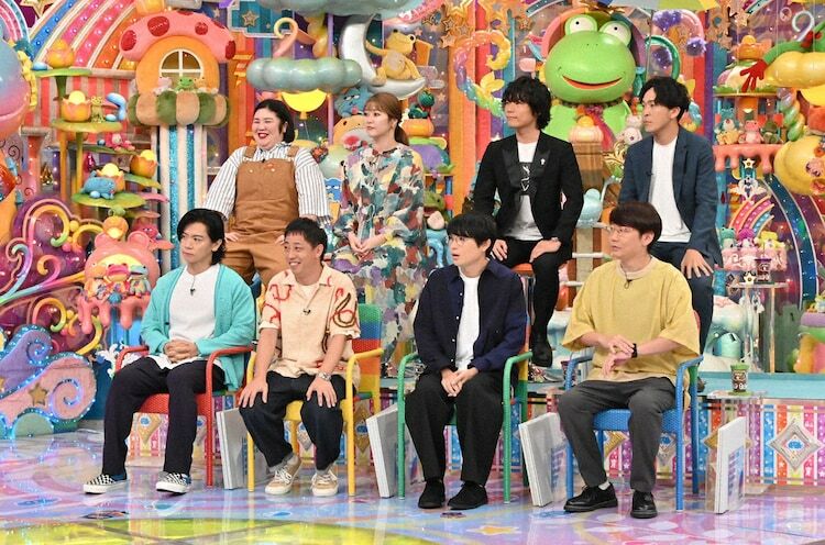 「アメトーーク！」の「持ち込み企画プレゼン大会」出演芸人たち。(c)テレビ朝日