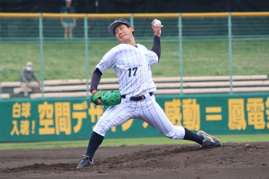 ドラフト1位のNTT西日本・伊原投手