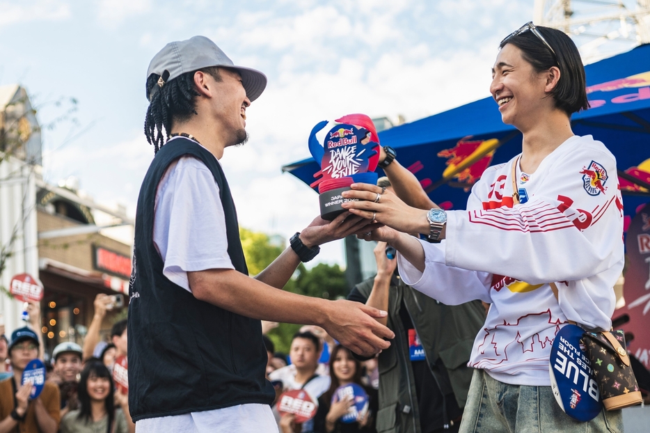 今年の世界大会に出場するKAZUfreakとTHE D SoraKi Photo: ©︎Suguru Saito / Red Bull Content Pool