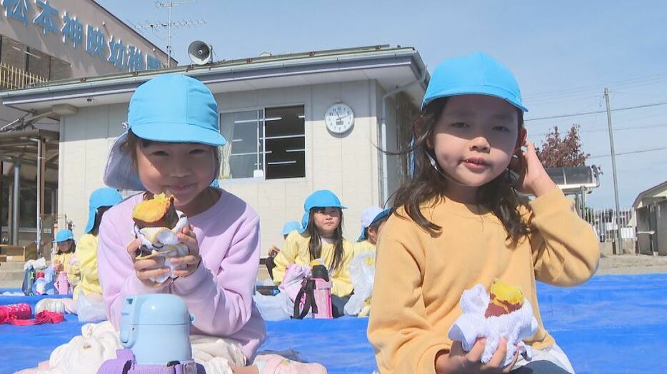 恒例の焼き芋会