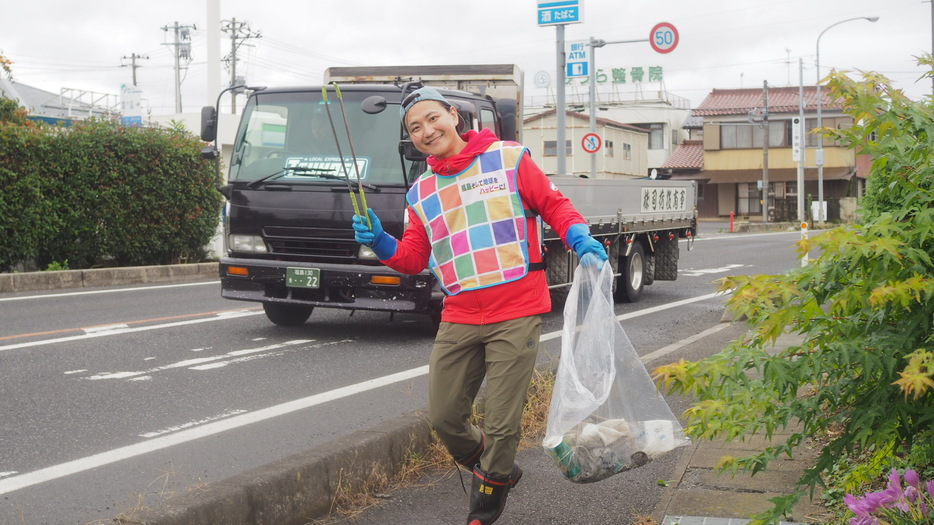 ゴミ拾いで福島をきれいにしたい！