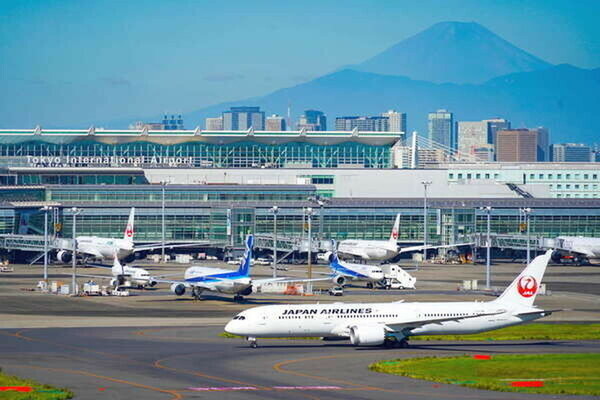 羽田空港（乗りものニュース編集部撮影）。