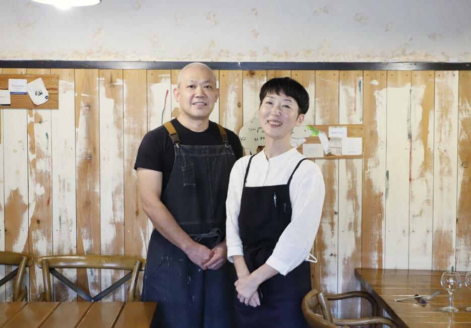 立花広之さんと智子さん