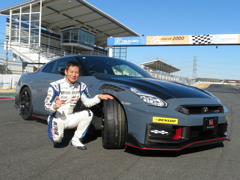 日産『GT-R NISMO』に装着して筑波サーキットで58秒台達成