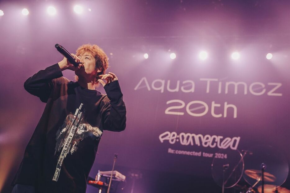 再結成後初のツアー初日を迎えたAqua Timezの太志