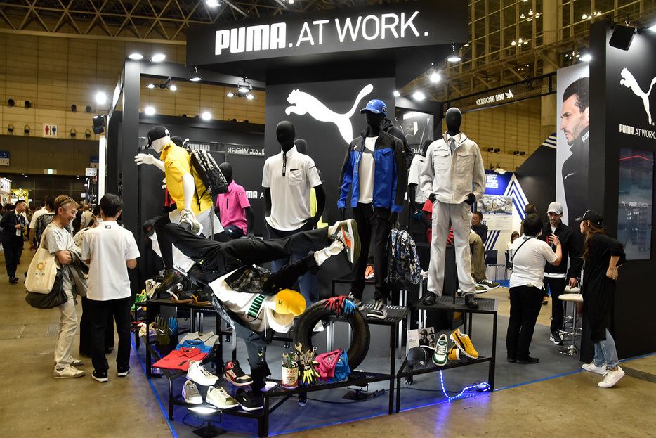 「第18回 国際ガーデン＆アウトドアEXPO」の“PUMA.AT WORK”ブース