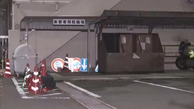 名古屋・千種警察署（20日午前2時すぎ）