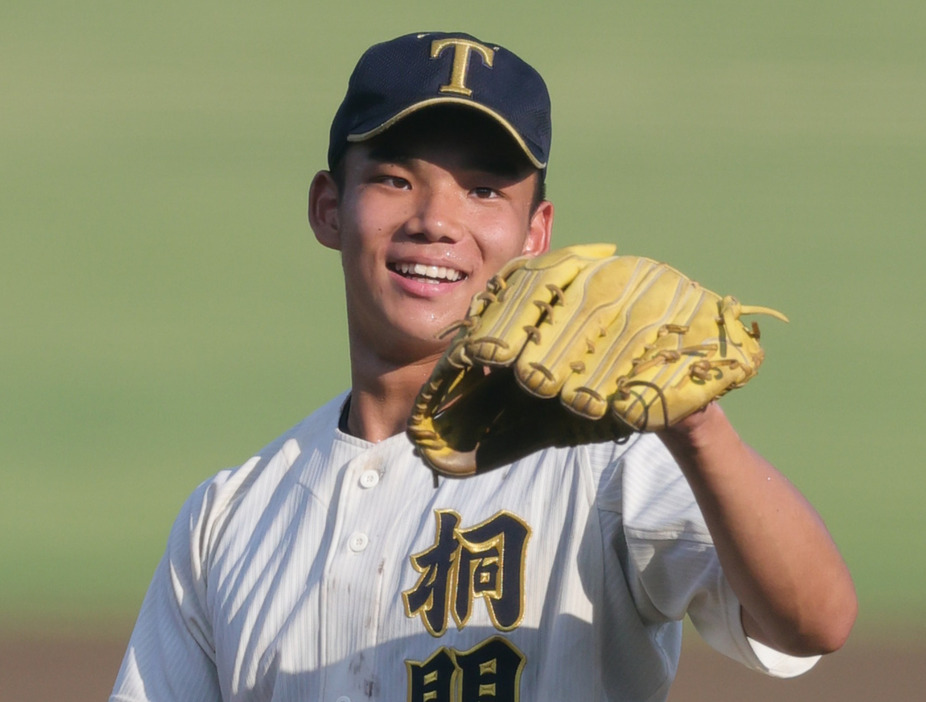 桐朋・森井翔太郎（2024年7月7日撮影）