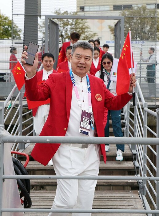 パリ五輪開幕時は元気だった卓球中国代表の総監督・李隼氏だが…（ロイター）