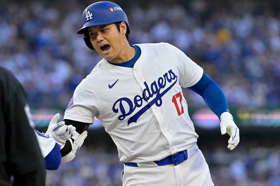 ドジャースの大谷翔平【写真：ロイター】