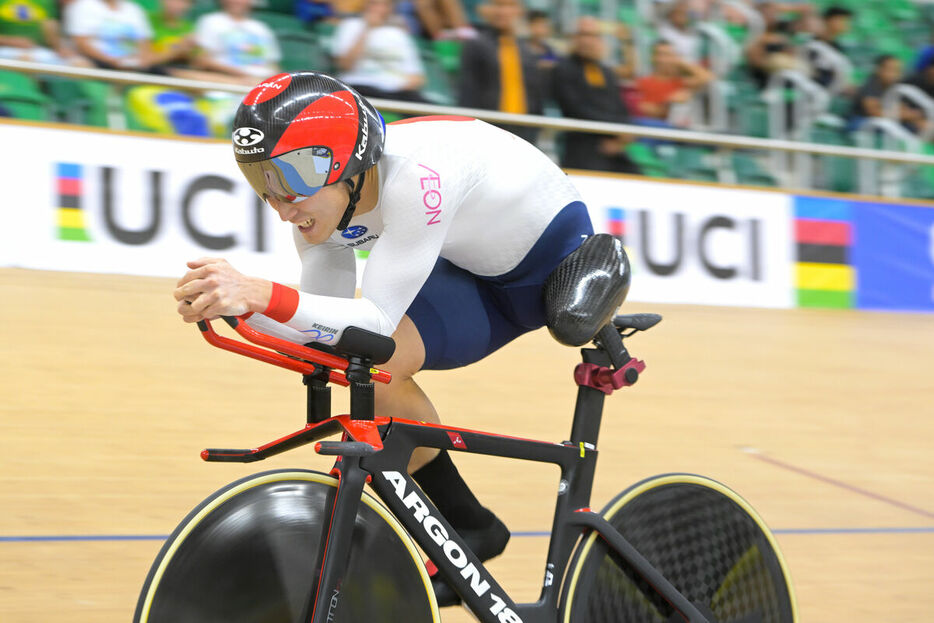 国内パラサイクリング界のエースとして一層の活躍が期待される川本選手（日本自転車競技連盟提供）