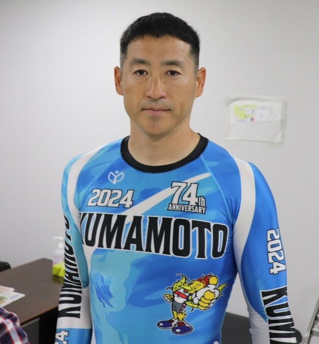 熊本旧バンクで行われた第65回日本選手権覇者の成田和也