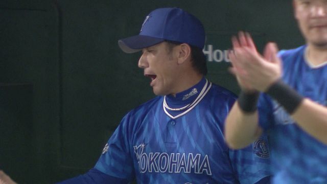 勝利したDeNA・三浦大輔監督(画像:日テレジータス)