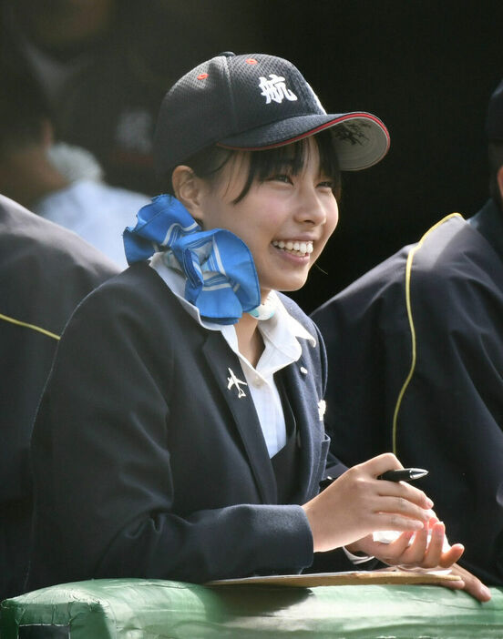 選手を後押しした日本航空石川の横田マネージャー