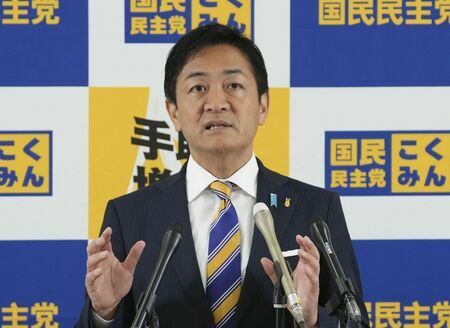 国民民主党の玉木雄一郎代表（写真：共同通信社）