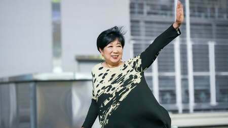 応援に引っ張りだこの小池百合子東京都知事（写真：Toru Hanai／Bloomberg）