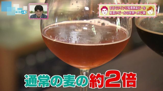 通常の麦の約２倍使ったビール「スワンレイクバーレイ」