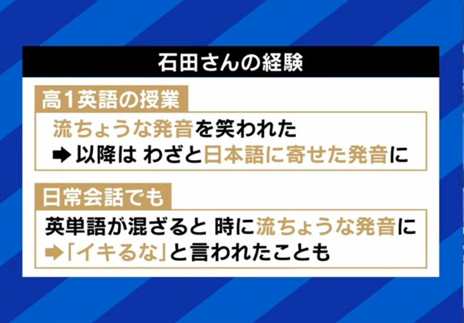 石田さんの経験