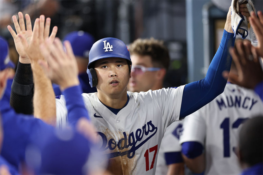 メッツ戦に出場したドジャース・大谷翔平【写真：Getty Images】