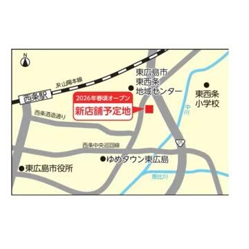 出店予定地（中国銀行の発表資料より）