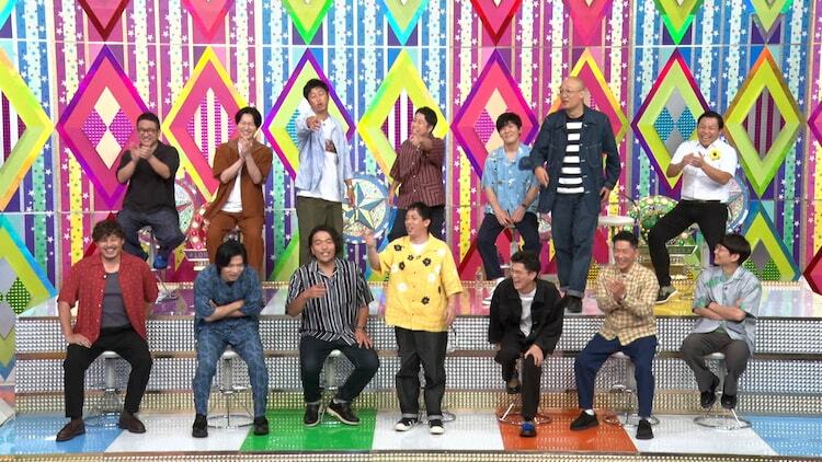 「ロンドンハーツ」の新企画「芸人リアルパワーランキング」に出演する芸人たち。(c)テレビ朝日