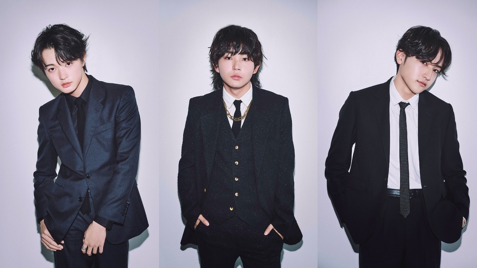 RUI＆TAIKI＆KANON(写真左から)、BMSG TRAINEE3人が初EPをリリース