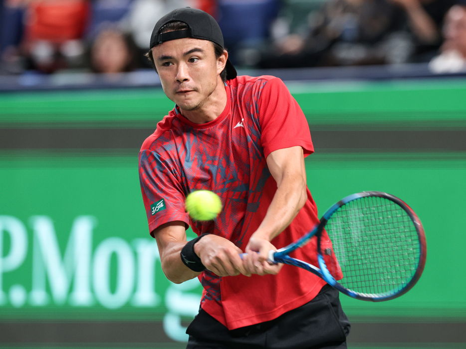 写真はロレックス上海マスターズ（中国・上海）でのダニエル太郎（エイブル）（Getty Images）