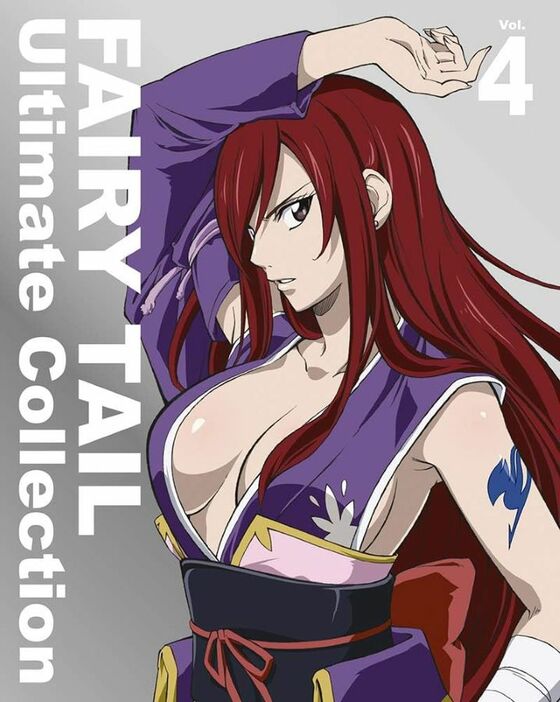 エルザ・スカーレットがパッケージの「FAIRY TAIL -Ultimate collection- Vol.4」Blu-ray（エイベックス・ピクチャーズ）　(C)真島ヒロ・講談社/フェアリーテイル製作委員会・テレビ東京