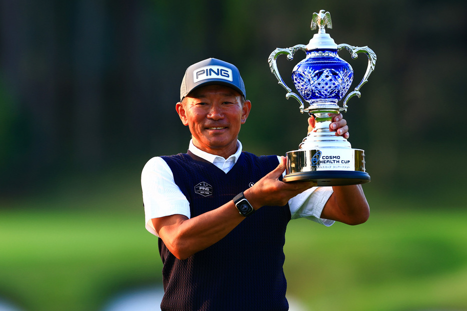 塚田好宣は前年大会でシーズン2勝目をあげた（提供：日本プロゴルフ協会）