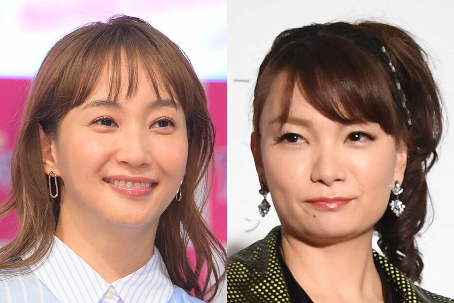 モーニング娘。で藤本美貴(左)の先輩だった保田圭