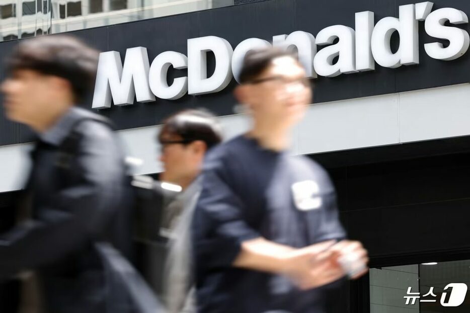 ソウル市内のあるマクドナルド(c)news1