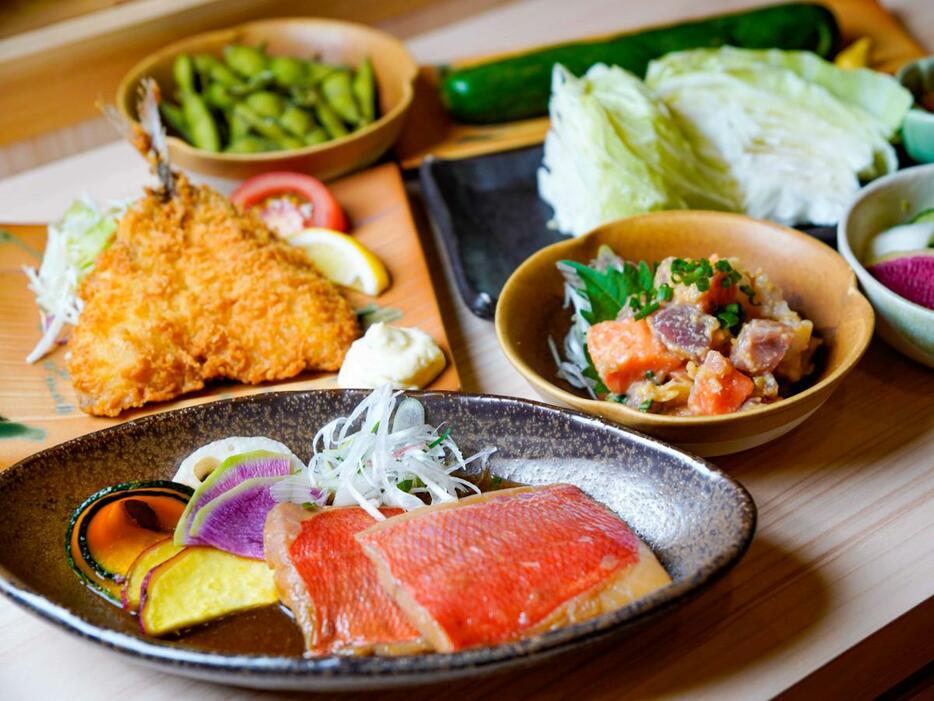 「魚と野菜と土鍋ごはん 吉今」の料理