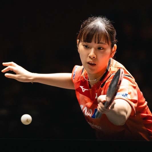 2回戦進出の長﨑美柚（写真：WTT）