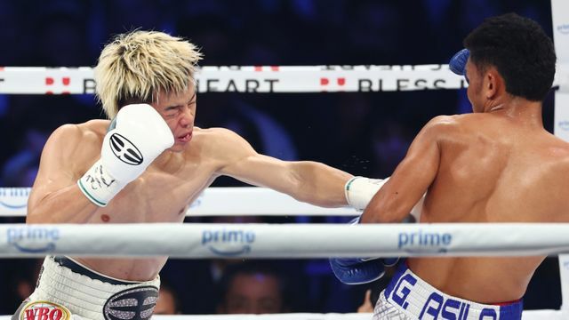 ボクシングで初タイトルを獲得した那須川天心選手（写真：時事）