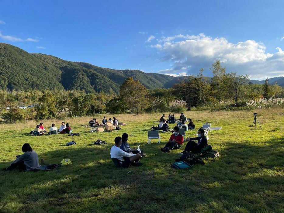 ゼロラボの様子（写真提供＝一般社団法人松本市アルプス山岳郷）