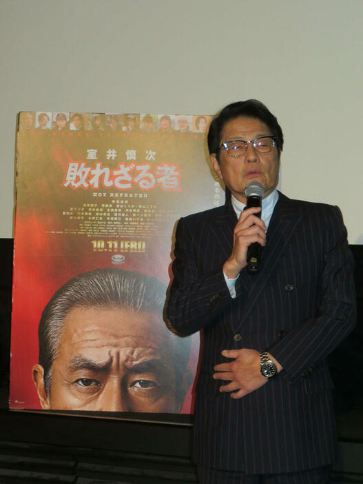 映画「室井慎次　生き続ける者」（未完成版）マスコミ試写会＆「緊急特別捜査会議」マスコミ記者会見に登壇した亀山千広プロデューサー（撮影・村上幸将）