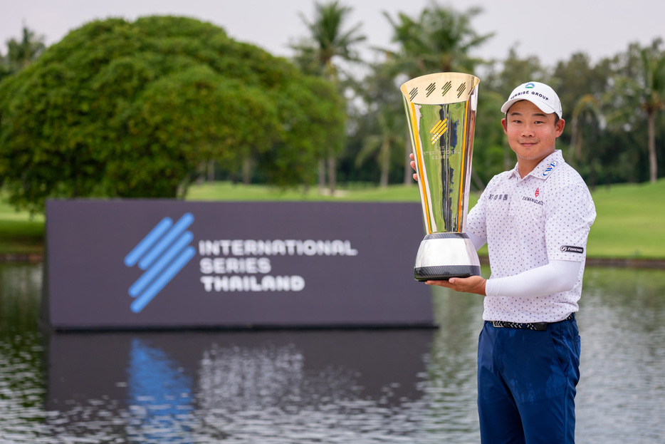 高額シリーズで初優勝を飾った李カイハク（提供：アジアンツアー）