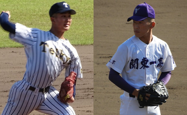 岩本勝麿（帝京）、坂本 慎太郎（関東第一）