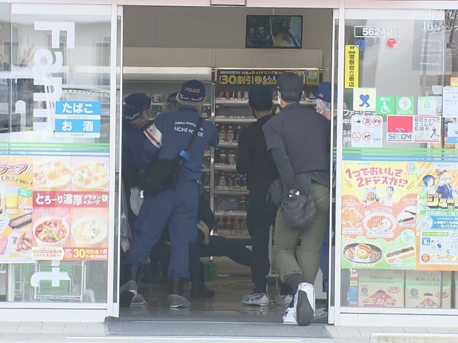 事件があった現場 名古屋市中村区