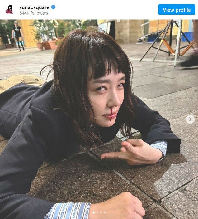 画像：奈緒のInstagramより