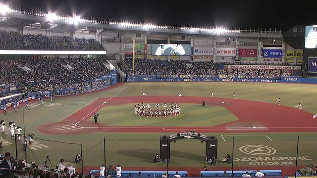 今シーズン、雨天中止がなかったZOZOマリンスタジアム