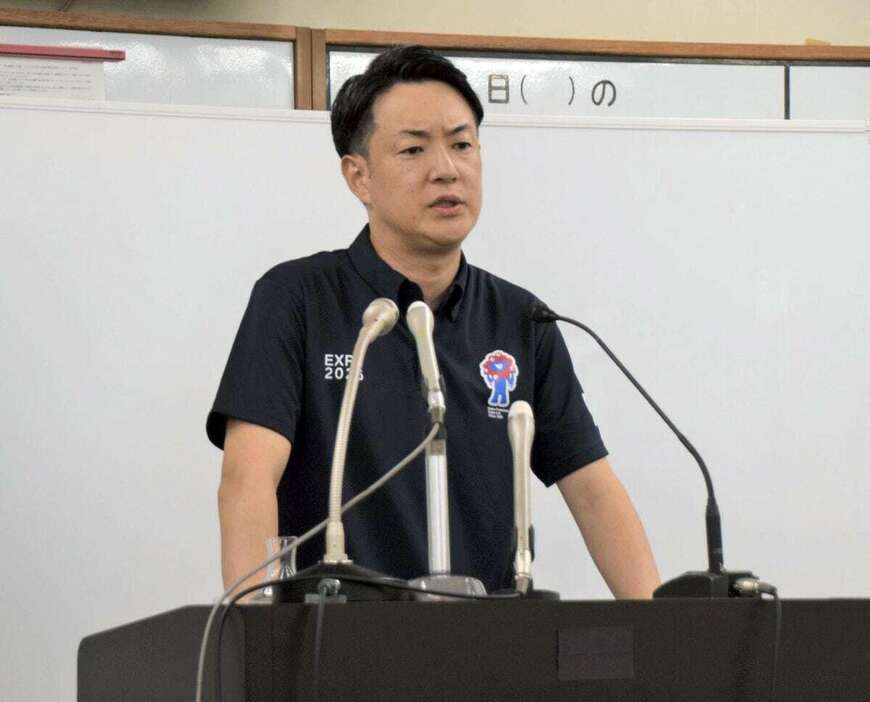 大阪維新の会の横山英幸幹事長