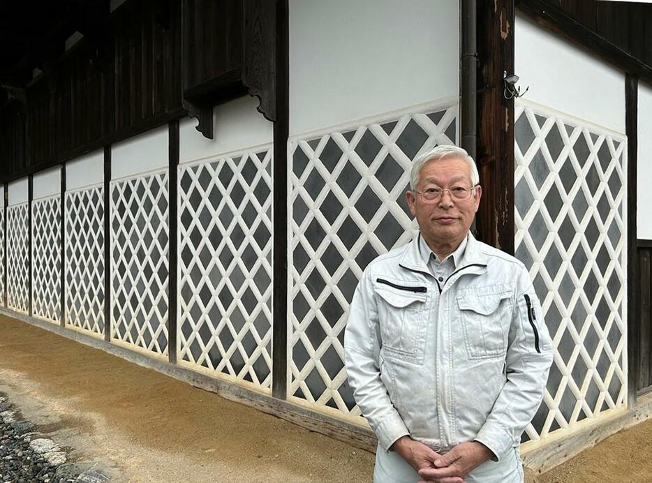 麻績の里振興委員会会長の筒井誠逸さん