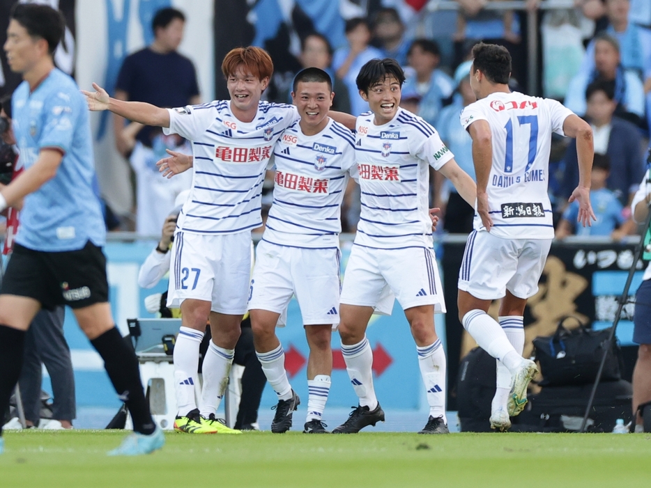 新潟が決勝進出(J.LEAGUE)