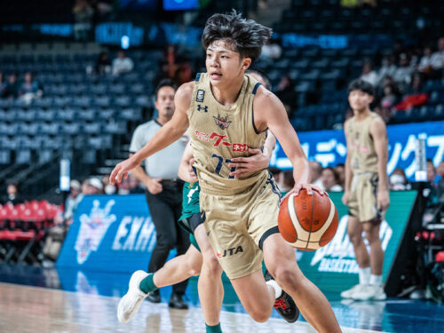 琉球U18でプレーしてきた佐取龍之介